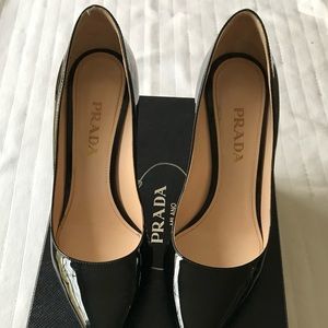 Prada Patent Pumps
